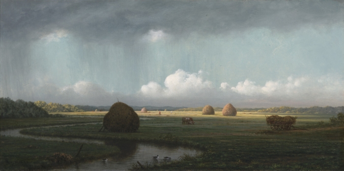 Martin Johnson Heade Sudden Showers, Newbury Marshes